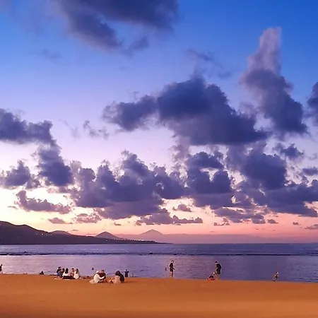 Malibu Canteras 8 - Playa, Wifi, Smarttv, Ac Апартаменты *
